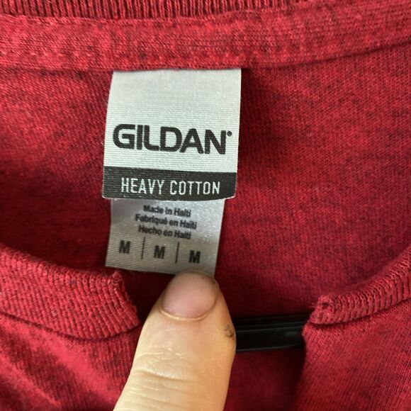 Washington DC Gildan T Shirt Heavy Cotton Graphic Short Sleeve Medium USA Womens - Picture 3 of 11